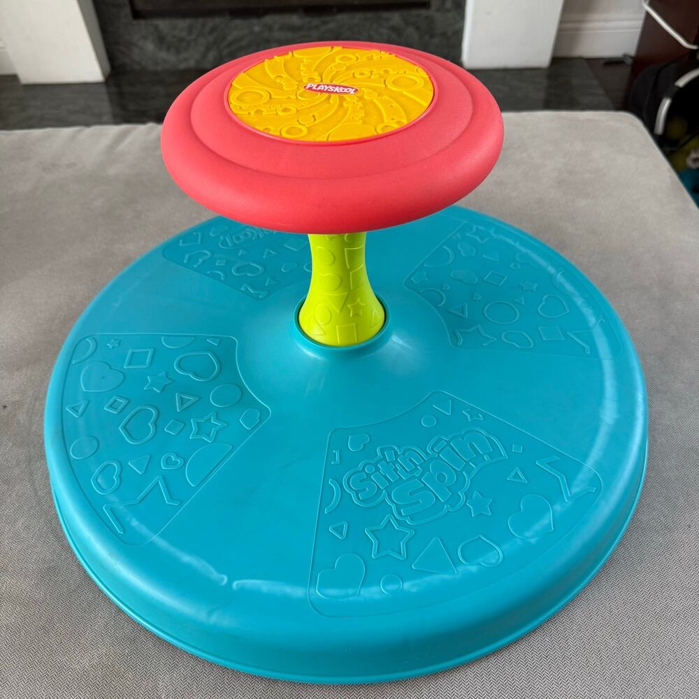 Playskool Sit ’n Spin Classic Spinning Activity Toy Hasbro 2025 Kids Toddler